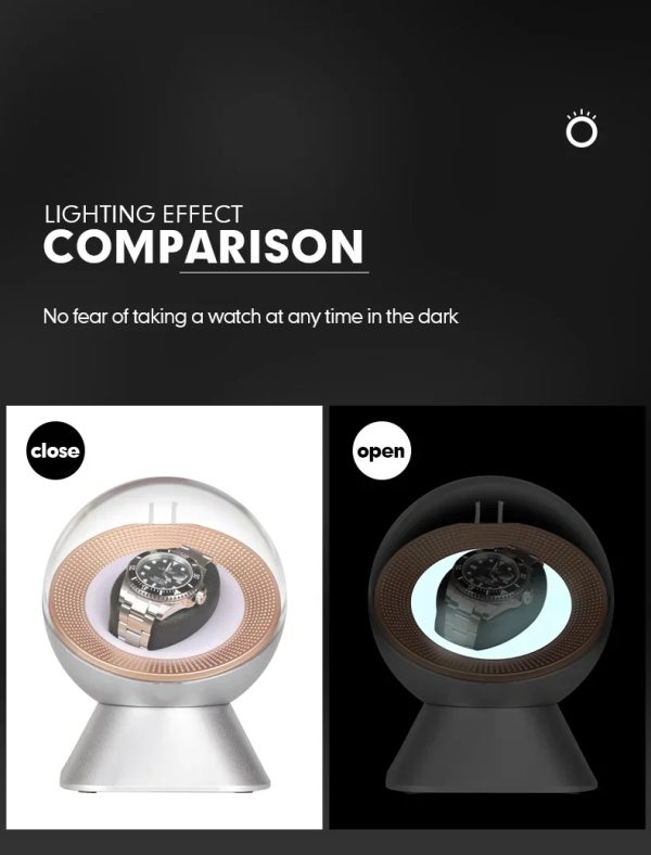 Auto Watch Winder Black - Image 8