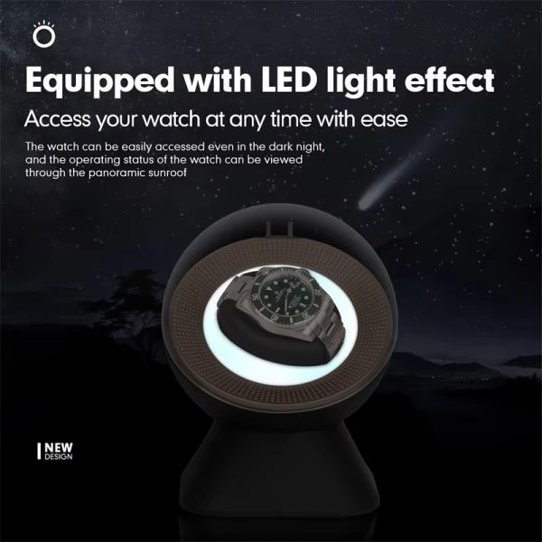 Auto Watch Winder Black - Image 6